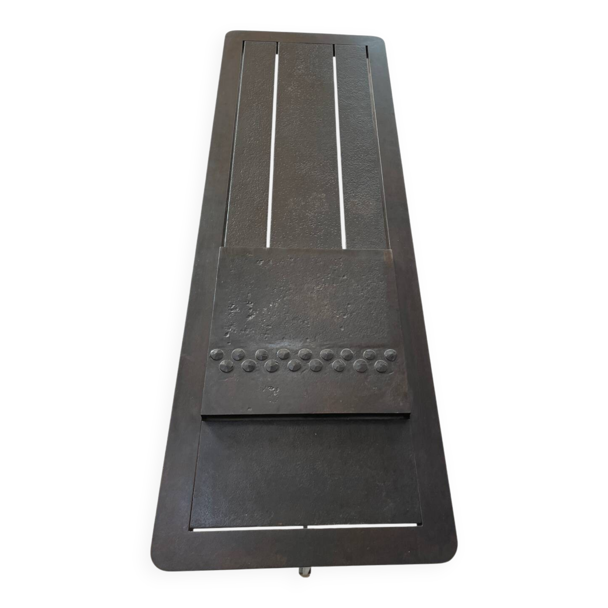 1980 Steel Coffee Table