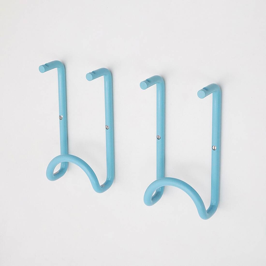 Pair of “Taka” coat hooks by Cesare Rota Nodari for Acerbis, 1970s