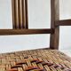 Children's armchair with wicker seat