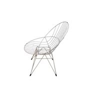 Chaise Pastoe Combex en fil métallique, 1950s
