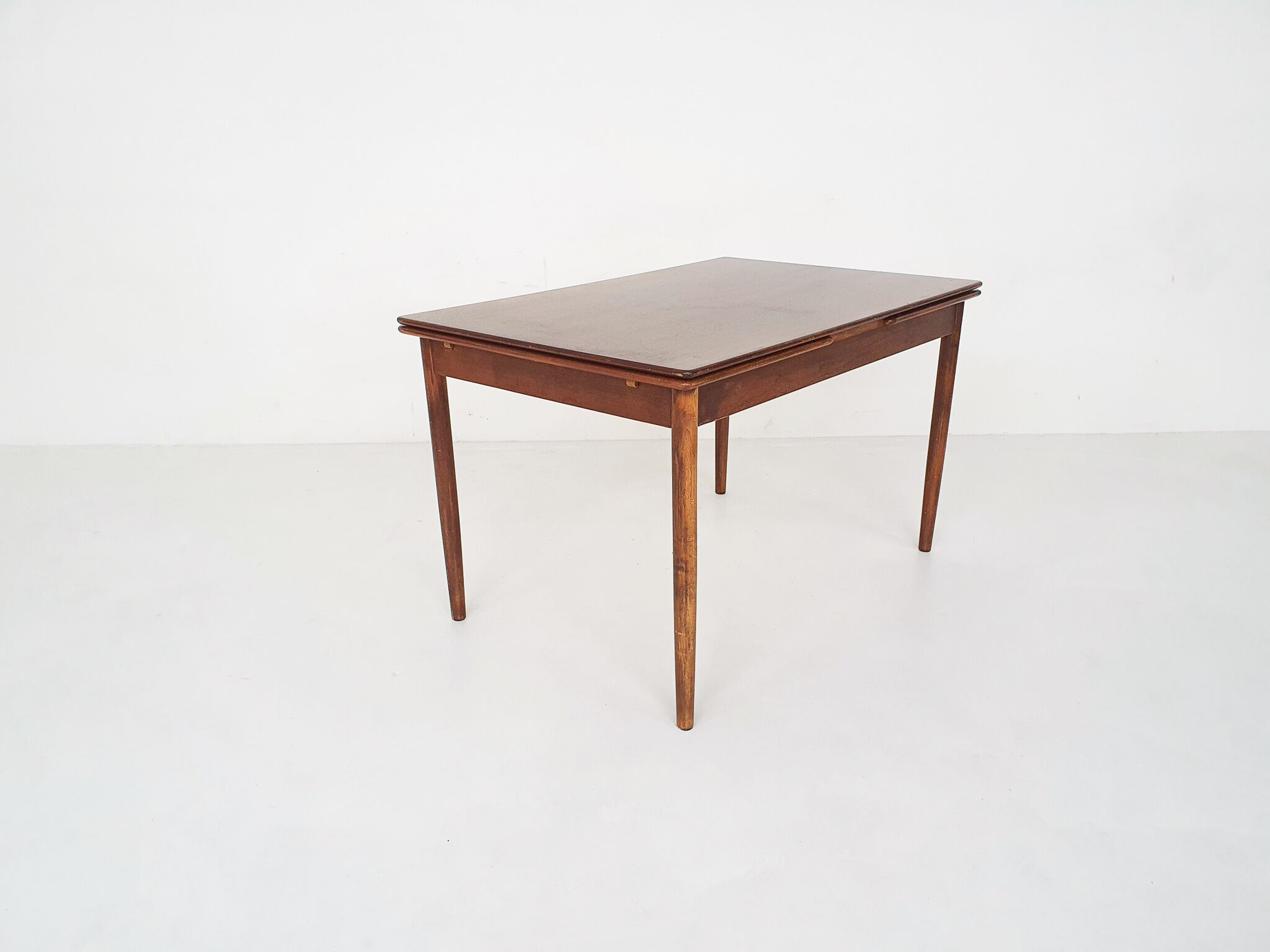 Mid-century teak extendable dining table, 1950's