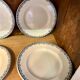 Assiettes Terre de Fer bleues