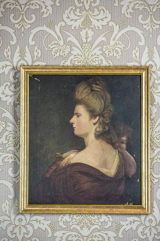 Portrait of a Woman, 19th Century, Oil on Canvas, Framed