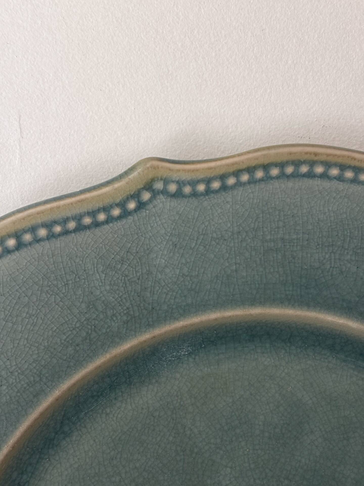 Ensemble assiette plate et bol Geneviève Lethu Mathilde