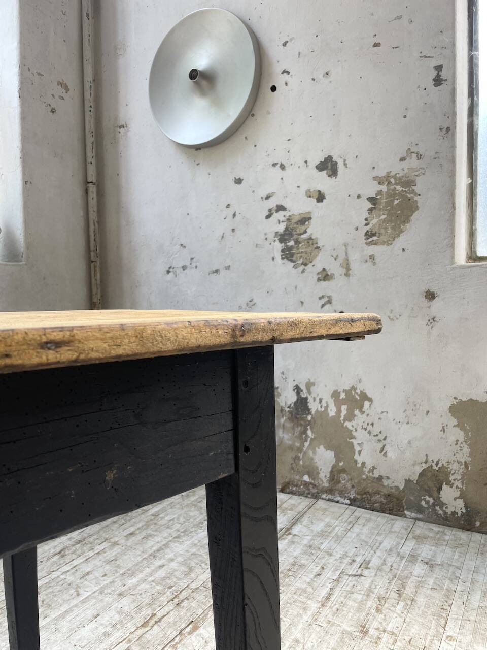 2m pine and oak farmhouse table