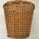 Rattan wastepaper basket 1950.