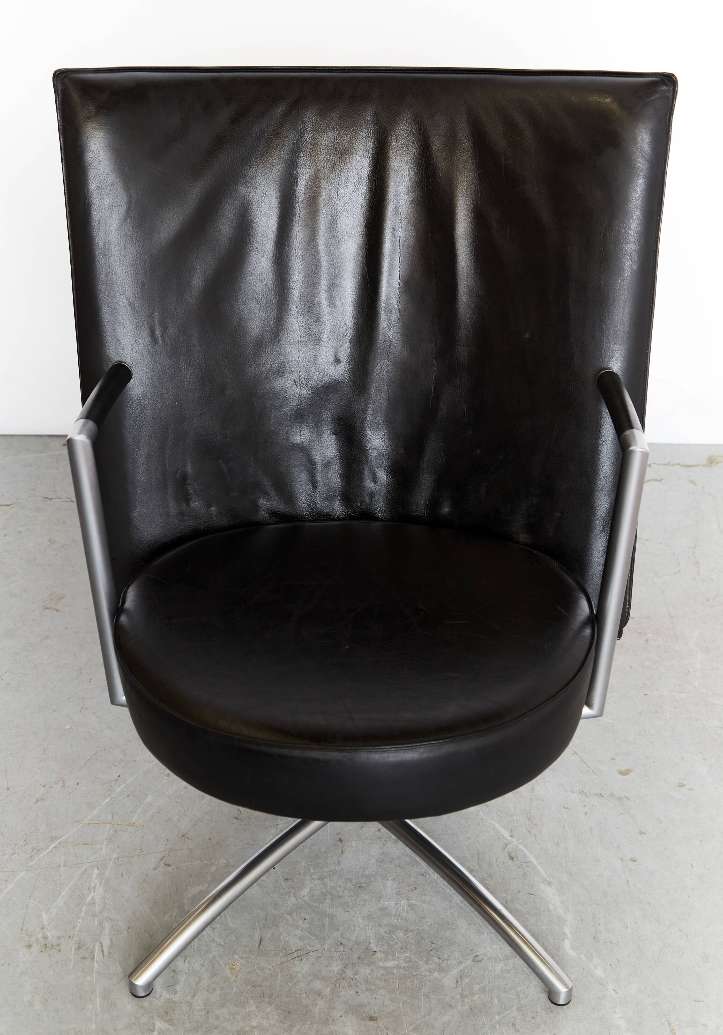 Fauteuil Erik Jørgensen Ej70 « Partner » par J. Foersom & P. Hiort-Lorenzen