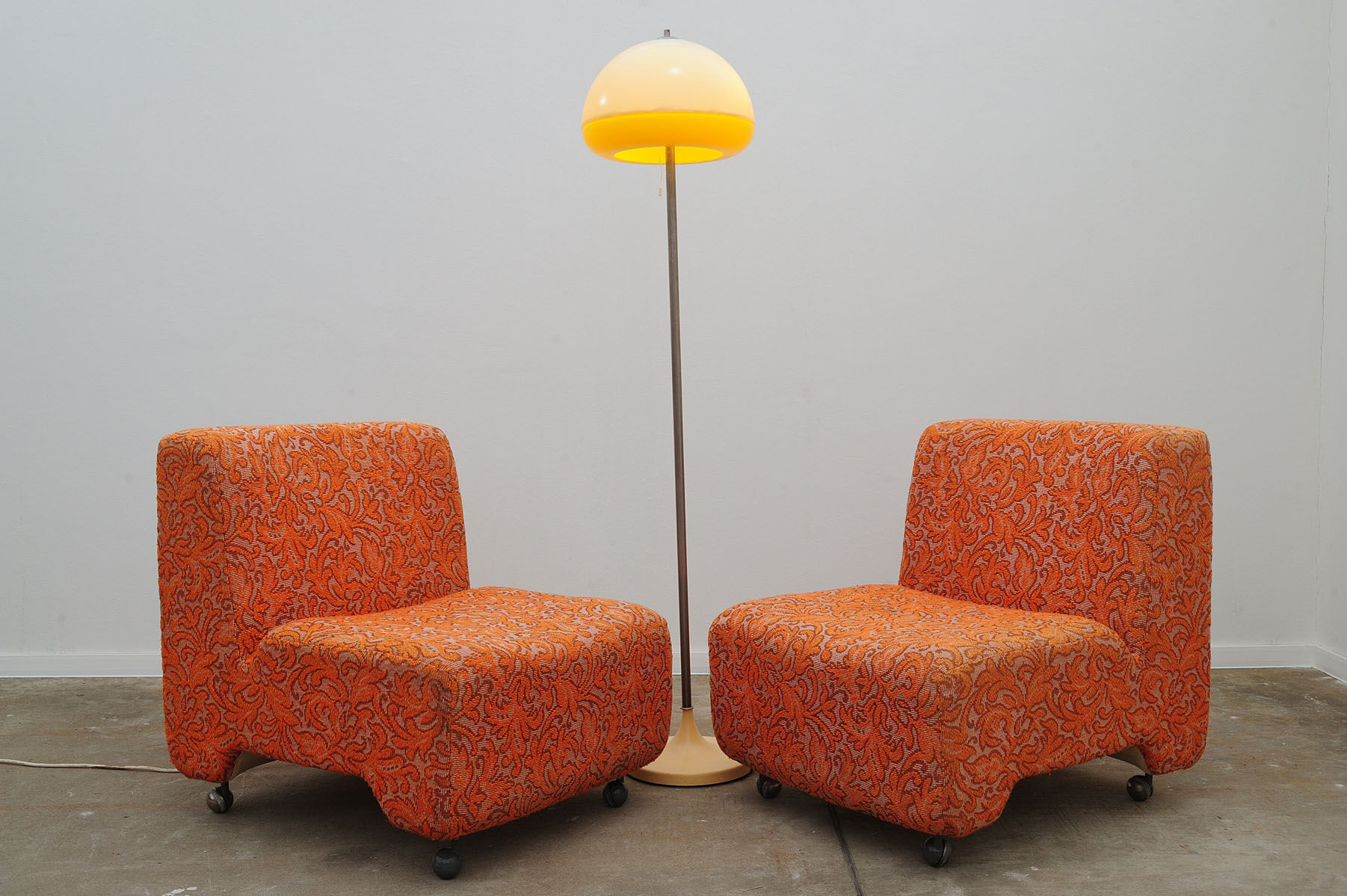 Mid century simple floor lamp, 1960´s, Czechoslovakia