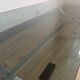 Vintage chrome coffee table