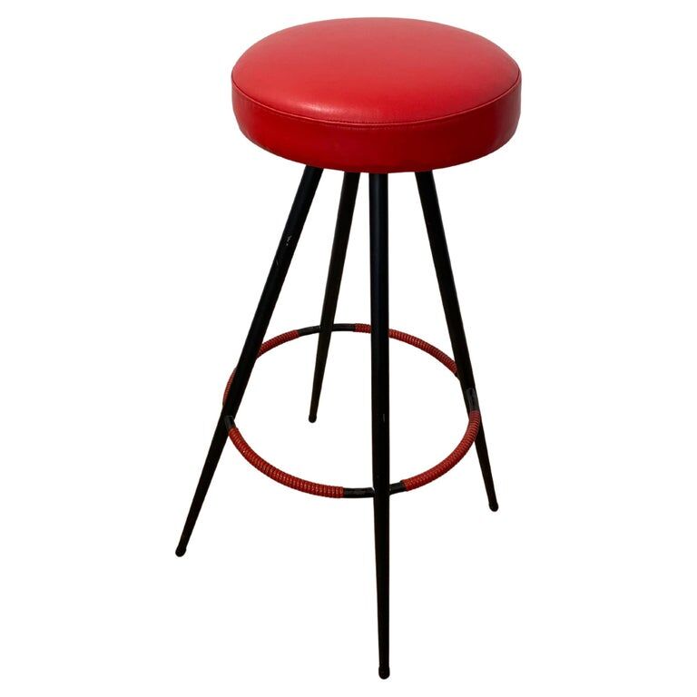 Vintage bar stool design 1950-60