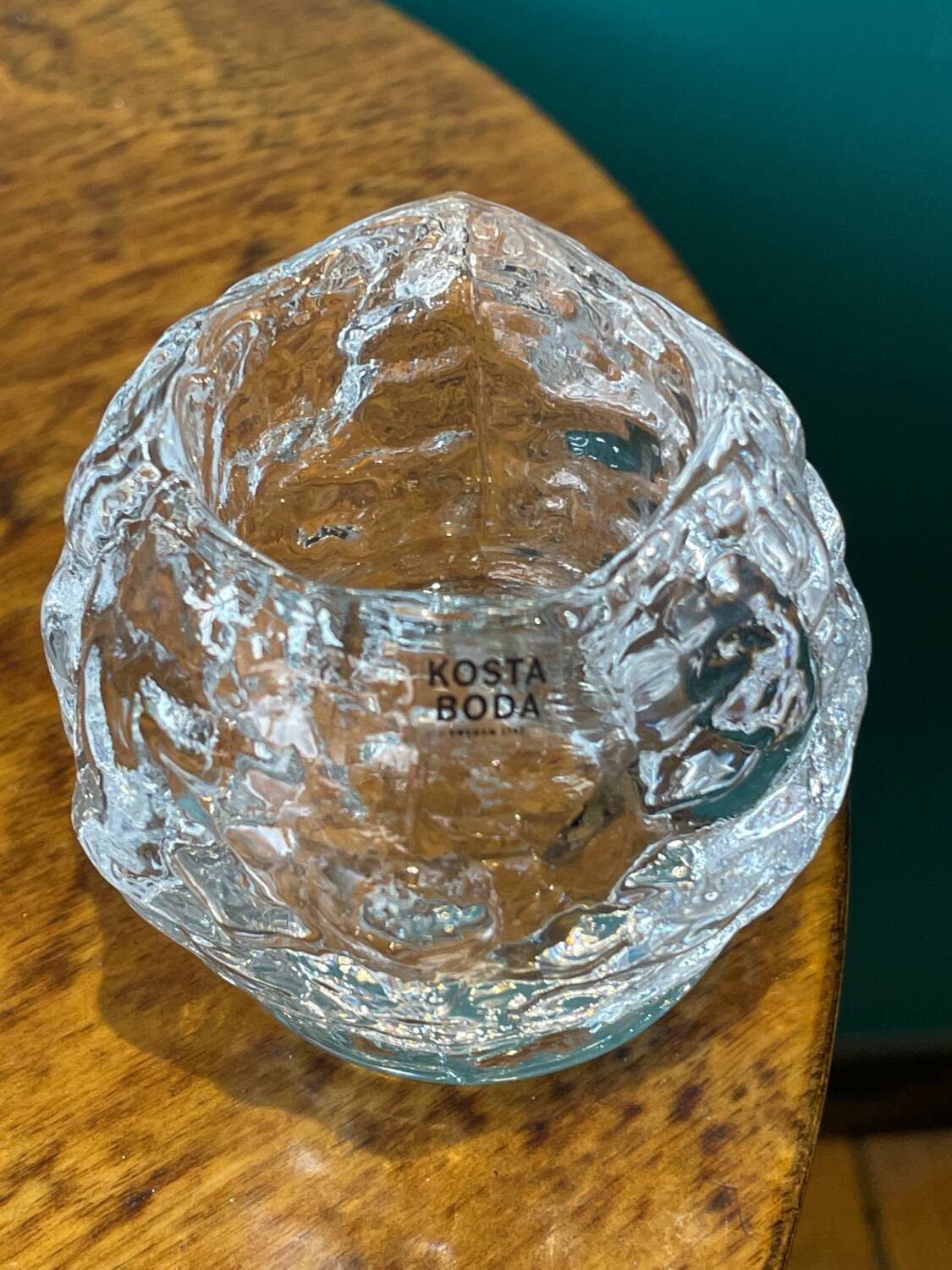 Kosta Boda Snowball Tealight Holder