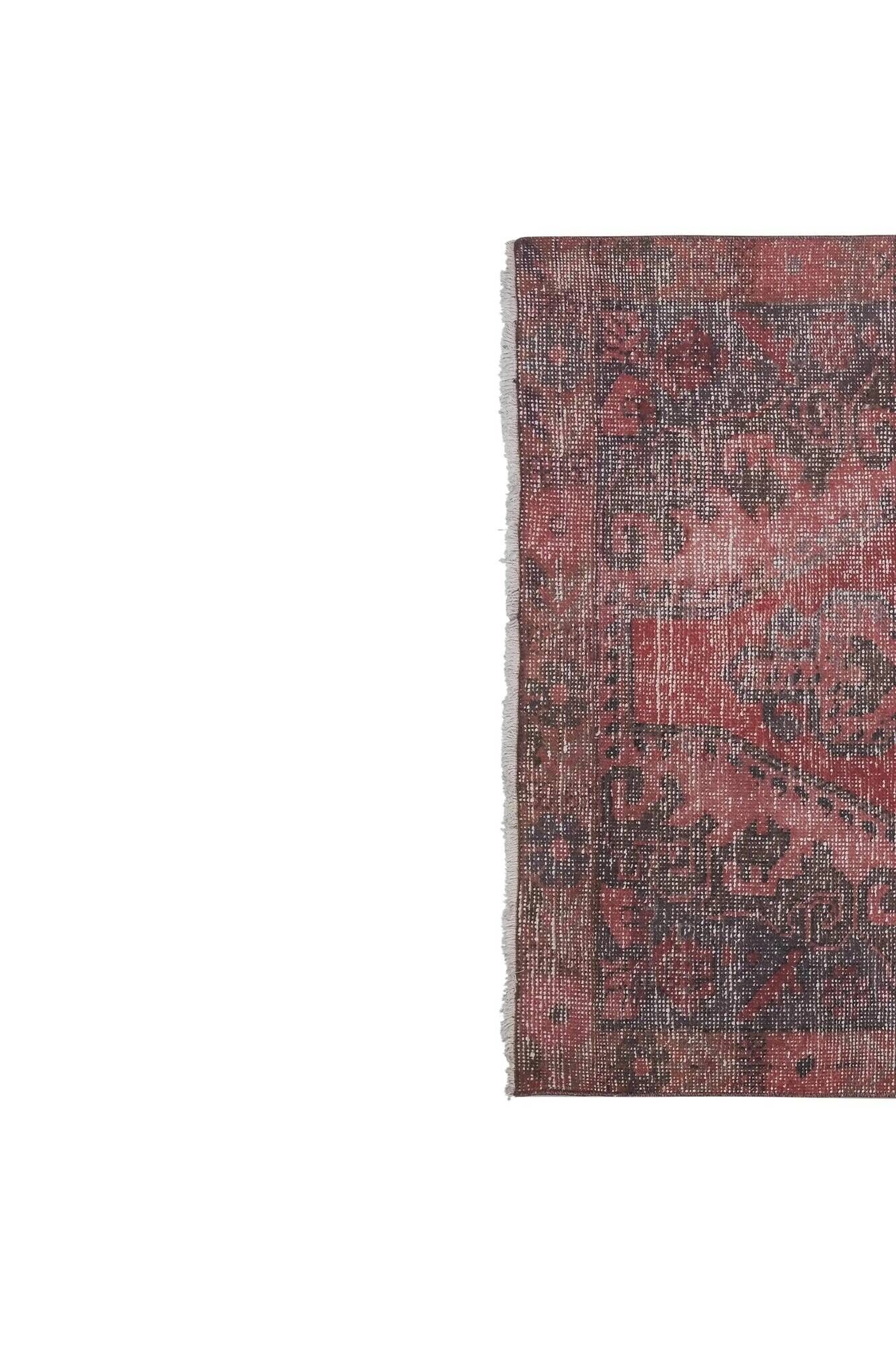 Vintage Turkish Oushak rug 124x201 cm