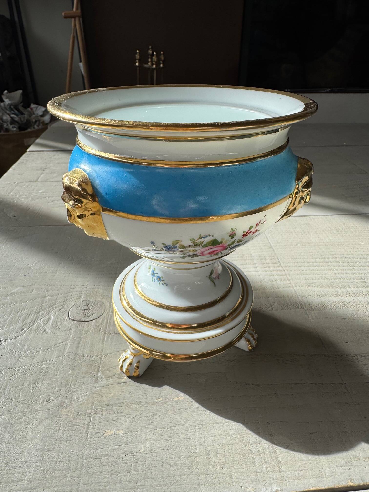 Service ancien de style Napoléon 3– 35 assiettes & pièces de présentation