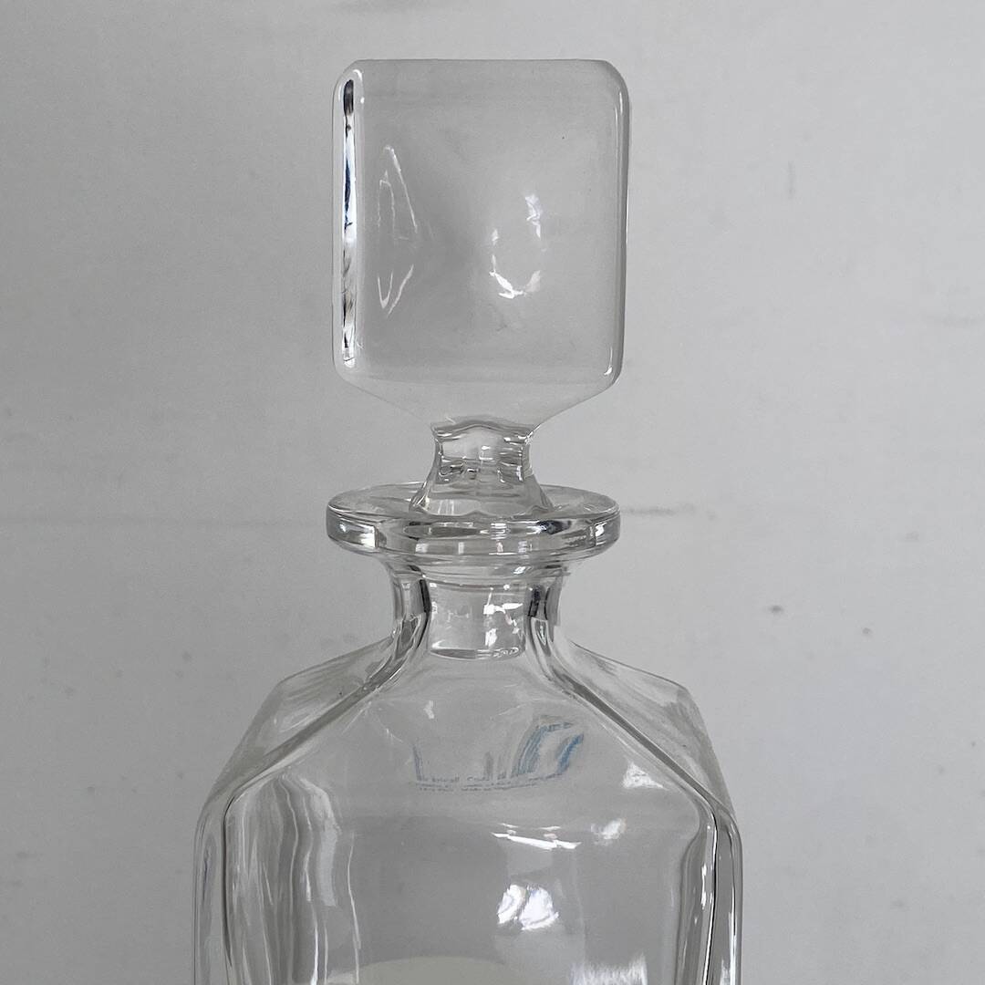 Vintage crystal carafe