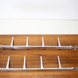 -chrome meat holders,1930s,czechoslovakia