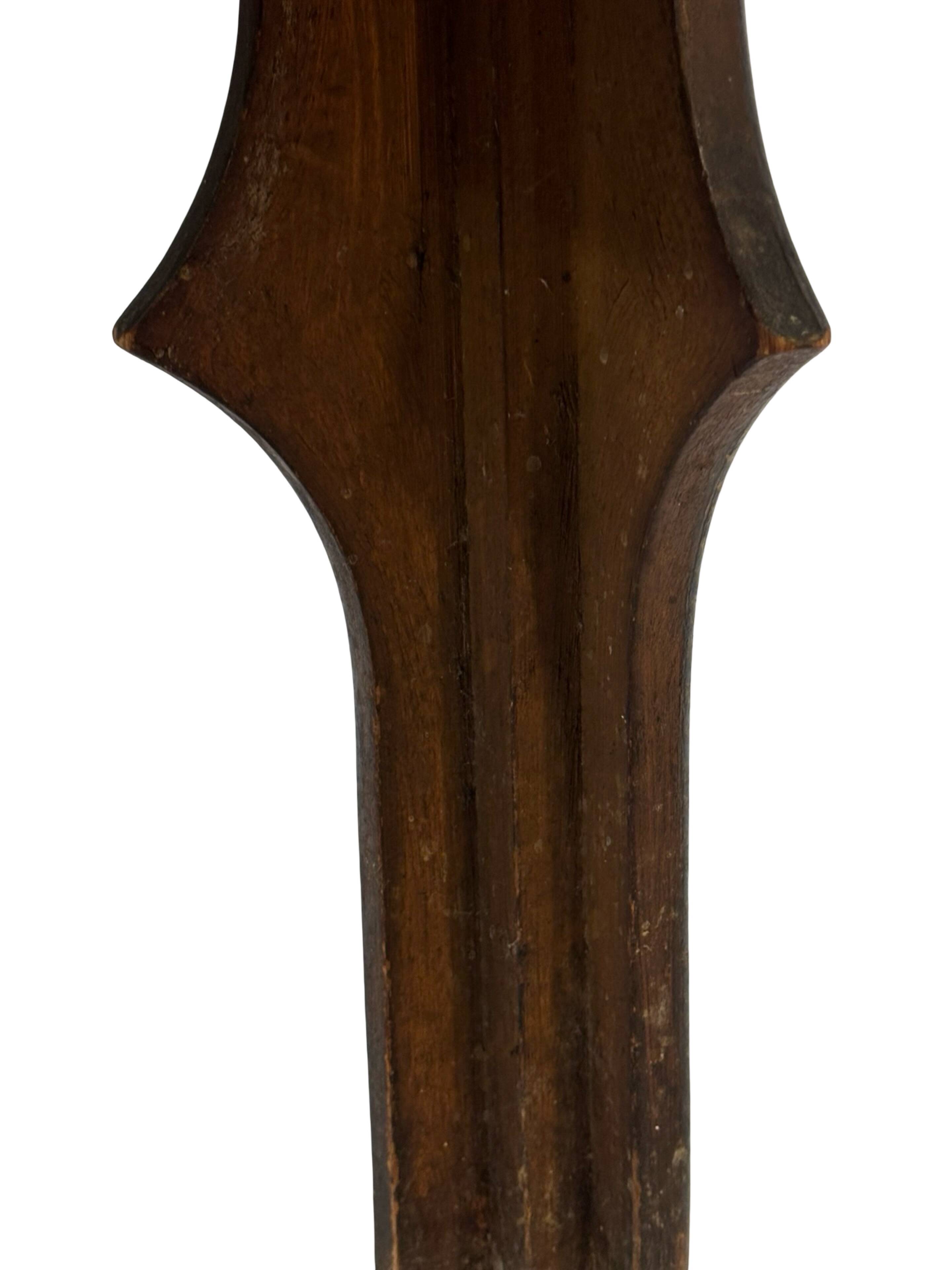 Antique hand-painted Moroccan Moorish Zouak side table