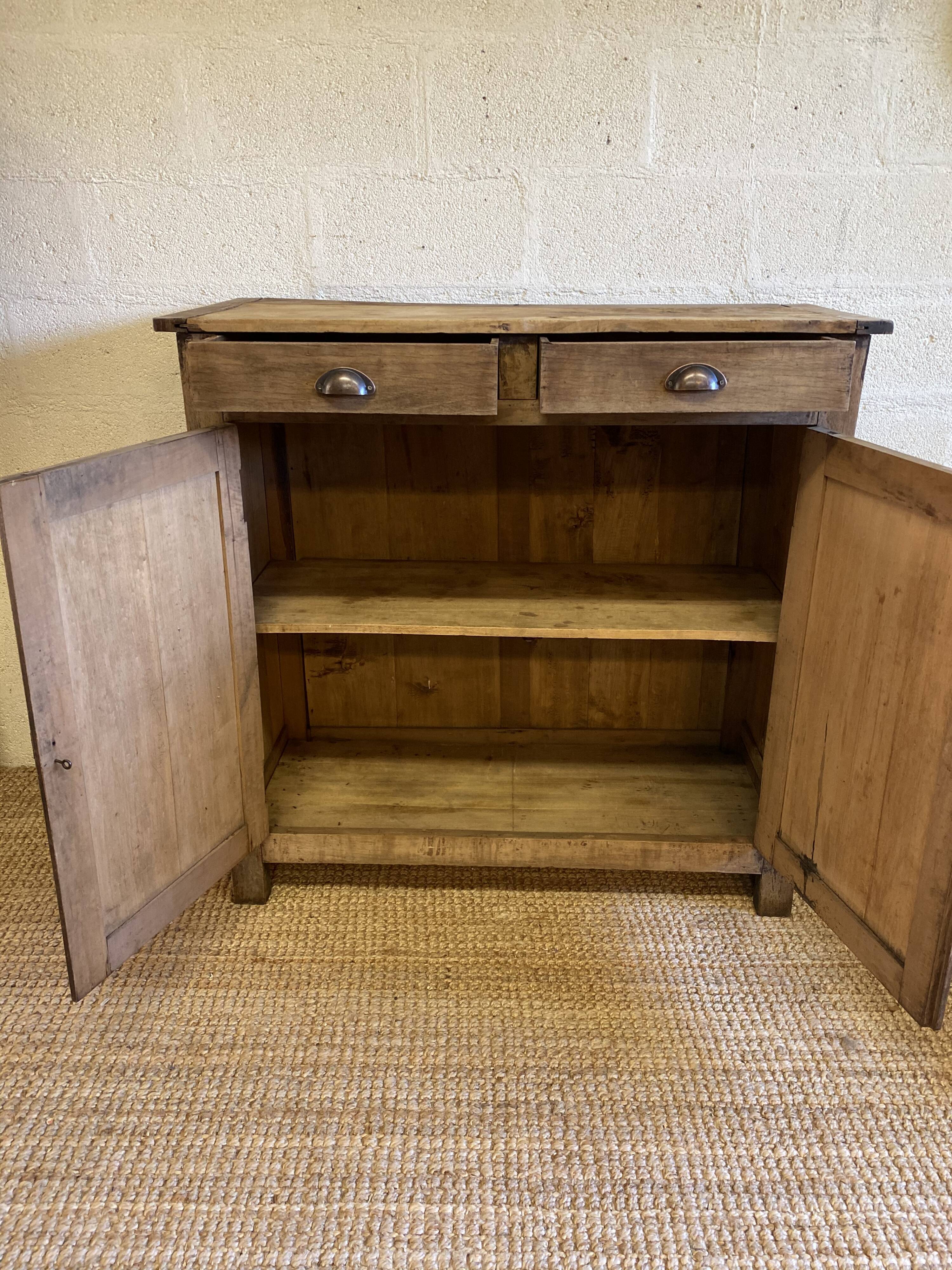 Parisian raw wood buffet