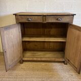 Parisian raw wood buffet