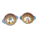 2 old ear bowls Faience from Quimper Henriot Quimper
