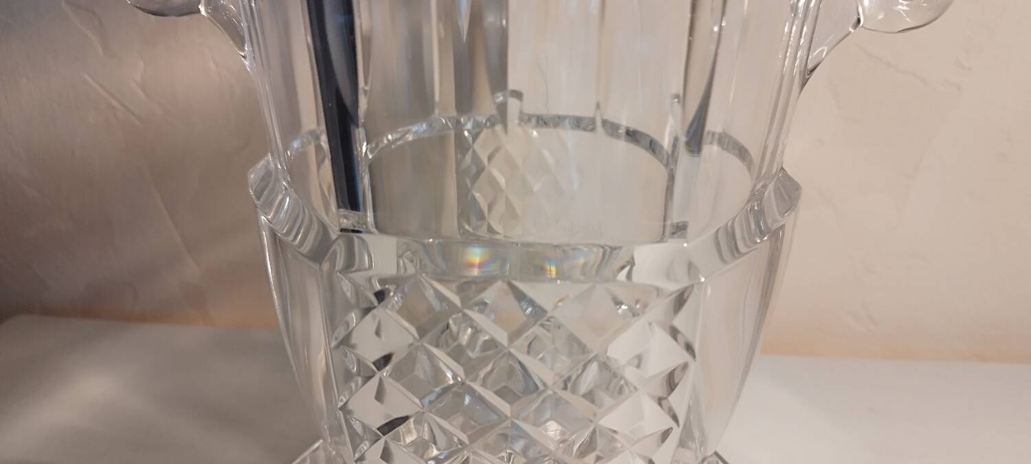 Lorraine crystal champagne bucket