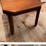 Solid wood art deco table, with extensions