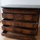 Antique Louis-Philippe commode in wood and marble