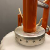 Mid-century italian orange opaline glass lamp