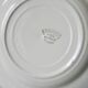 Lot of 6 small dessert plates, Lunéville model E Pierrée, 1940