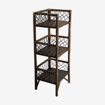 Shelf rattan