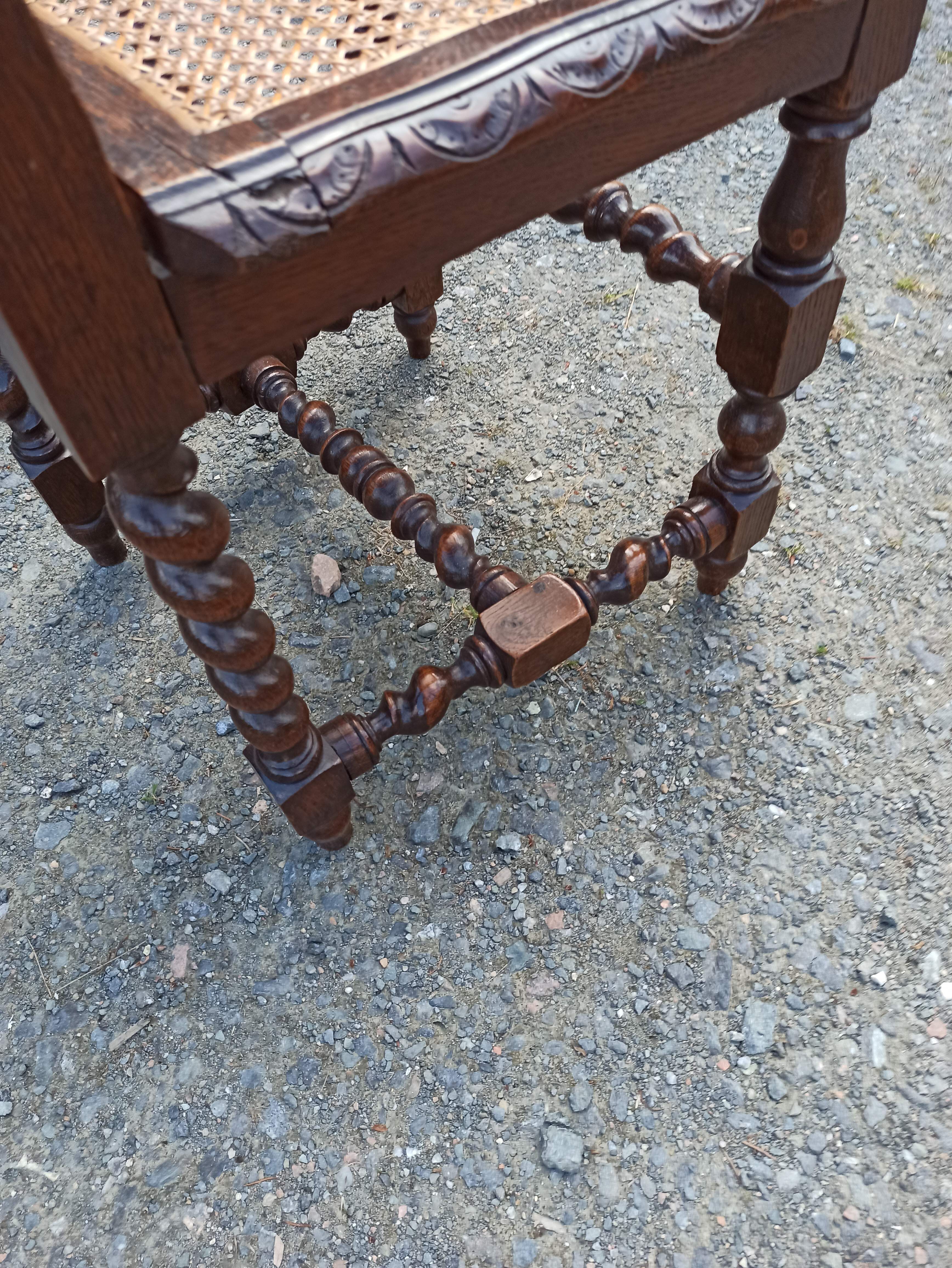 6 Louis XIII style chairs