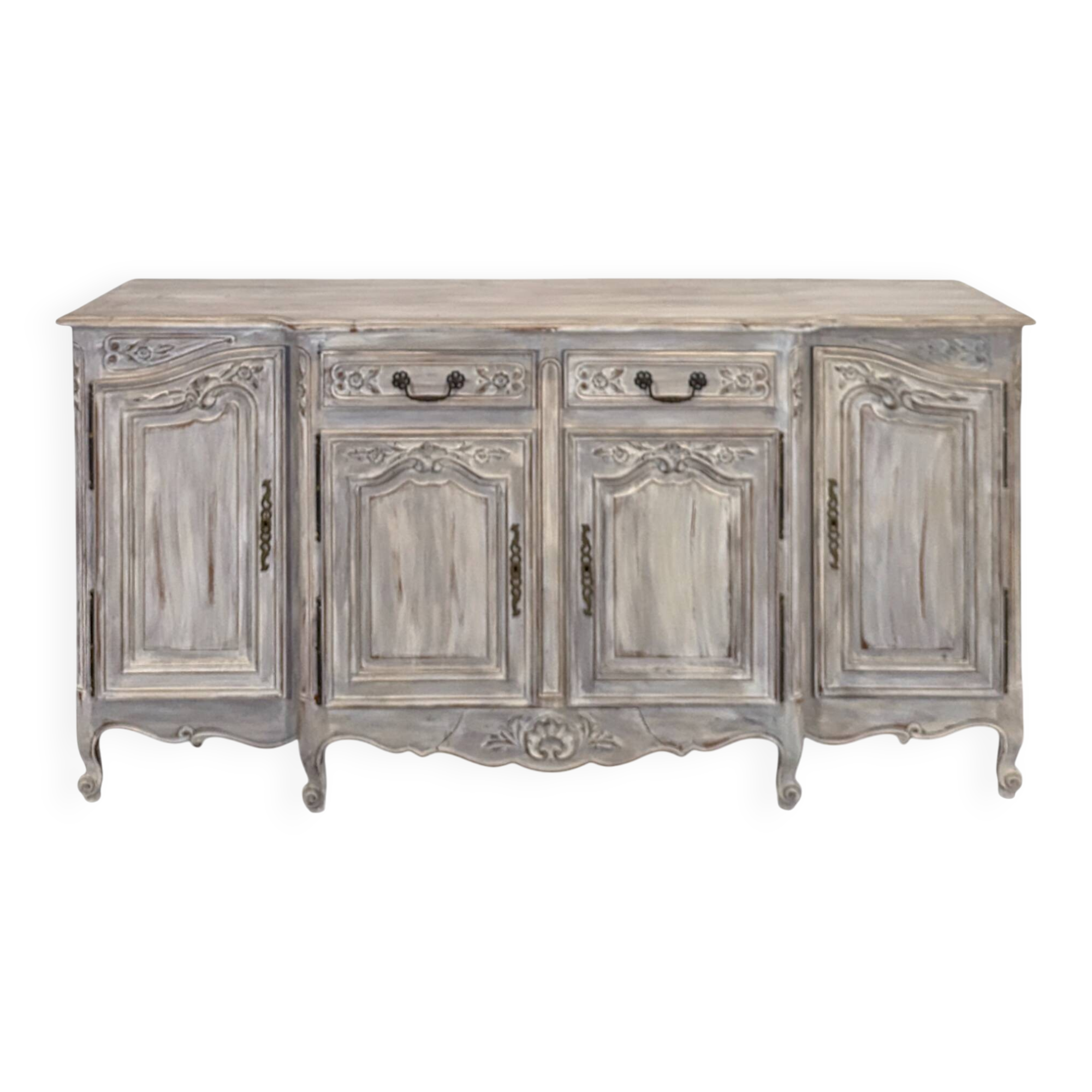 Rustic patinated sideboard