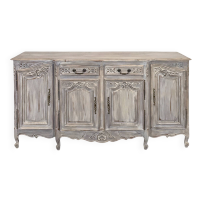 Buffet rustique patiné