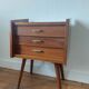 Compass feet bedside table