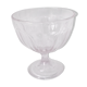 Pink glass cup