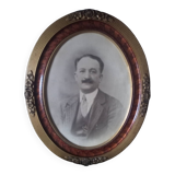 Old oval portrait