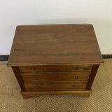 Small vintage wooden chest of drawers 3 drawers