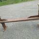 Pair of oak benches