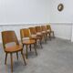 Suite de 6 chaises Baumann en hêtre