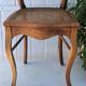 Old cane chair