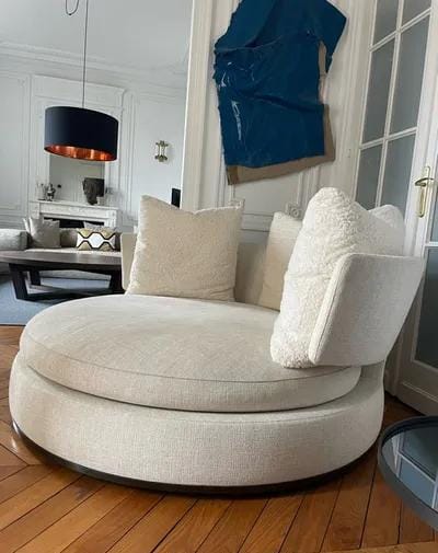 Canapé rond Amoenus Soft – Maxalto (B&B Italia) – Design Antonio Citte