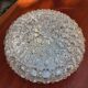 1960s ceiling light moulded glass Limberg