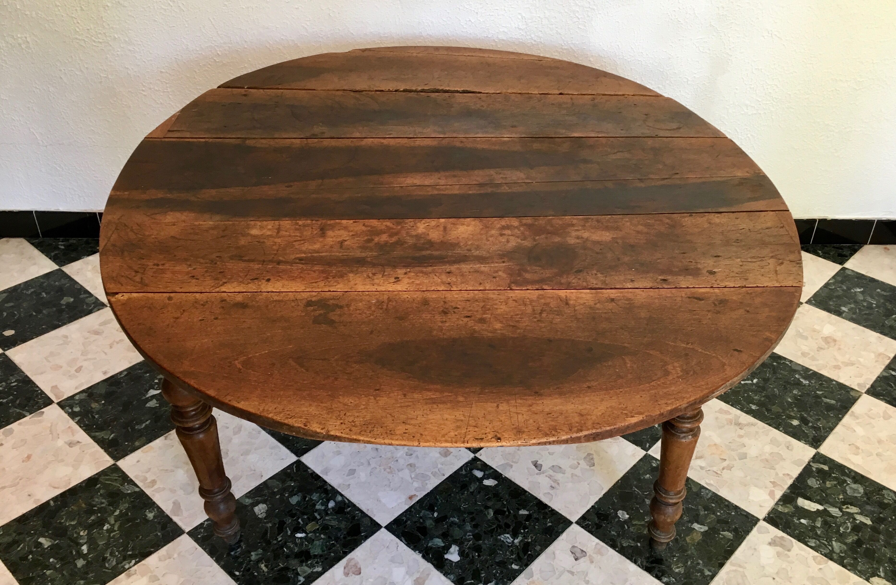 19th century knock-down table