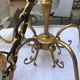 Lustre laiton vintage et ses apiques