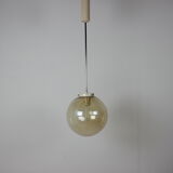 Suspension en verre du milieu du siècle Tchécoslovaquie, 1982, jusqu’à 10 pièces