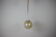 Mid-Century Glass Pendant Czechoslovakia, 1982, Up to 10 Pieces
