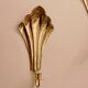 Pair of vintage Swedish brass sconces by Arvika