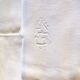 Lot of 3 towels monograms "GF"