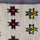 Traditional handmade pure wool Berber rug size 150 x 250 cm.