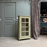 Small patinated display cabinet