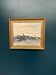 Original Swedish Oil on Panel – "Uppsala" by Gusten Widerbäck – Signed – Dated 1965 (on the back) – Framed – 38 × 43 cm